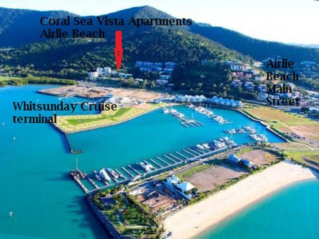Coral Sea Vista Apartments Airlie Beach Exteriér fotografie